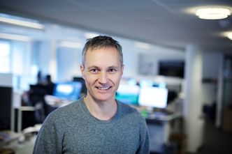 Redaktør for TU.no, Svein-Erik Hole, mener oppkjøpet av Mediehuset Tek passer godt med TU Medias offensive holdning. Foto: Eirik Helland Urke Bilde: Erik Helland Urke