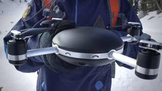 Den selvstyrte dronen Lily. Foto: YouTube