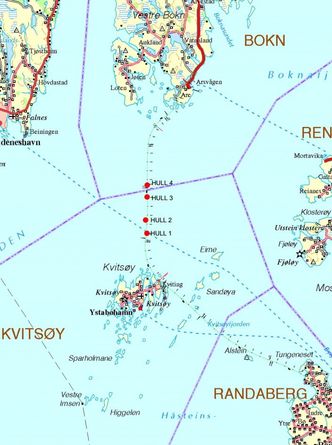 Ikke nytt med kleilerørDe fire borehullene skal avgjøre omfanget av svakhetssonene i fjellet under Boknafjorden.