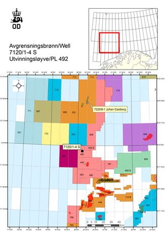 Like anslag Gohta-funnet ligger nordvest for Snøhvit og Hammerfest.