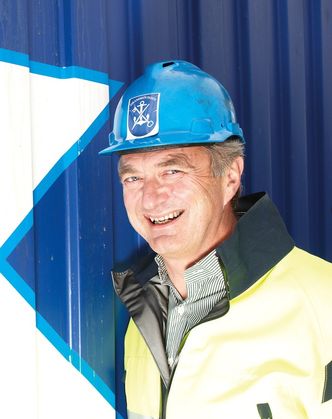 Store planerHavnedirektør Einar Olsen.