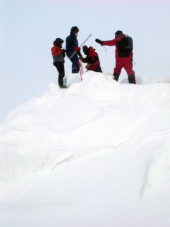 Resultater Høy: Den synlige høyden av skrugarder sier ikke nødvendigvis noe om hvor dypt de stikker. Foto: Knut Espen Solberg/DNV
