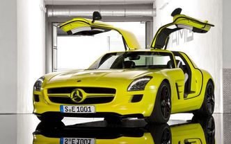 Elbil er ingen ny øvelse for Mercedes-Benz. De viste frem ekstrembilen SLS AMG E-Cell allerede i 2009. (Foto: Daimler)