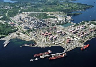 Mongstad-raffineriet i Hordaland. Bilde:  Statoil