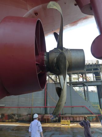 Ny og mer effektiv propell installert på Bow Clipper.