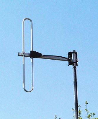 DekningskartetDAB utendørsantenne: Sliter, men med dekningen i en randsone, vil en uteantenne vanligvis løse problemene. Eventuelt en med flere elementer som er mer direktiv enn denne.