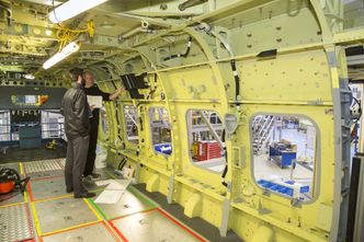 Banebrytende radarDette er på innsiden av helikopter nummer to, der sluttmonteringen startet i månedsskiftet juni/juli.