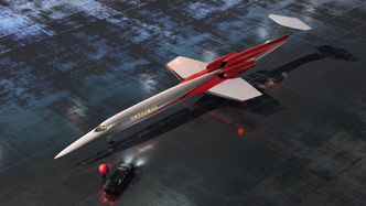 Aerion AS2 blir en forretningsjet med plass til kun tolv passasjerer. Foto: Aerion