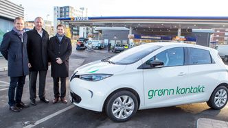 Grønn Kontakt inngikk i 2015 et samarbeid med Circle K om å tilby hurtigladere. Foto: Johnny Syversen