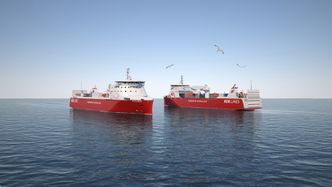 Kvitbjørn og Kvitnos har begge Enviro-design. Foto: Norlines