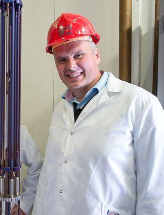 KonsortiumGrunn til å smile: Daglig leder i Thor Energy AS, Øystein Asphjell, opplever at testingen av thoriumkjernebrensel går akkurat som forutsatt.