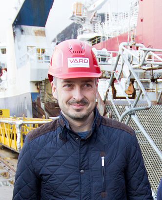 Frode Berg, teknisk leder og en av gründerne av Kuldeteknisk i Tromsø. Foto: Michael Furnes
