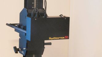 Slik ser den foreløpige utgaven av 3D-kameraet ut (minus stativet). Gründerne har designet en ny prototype som skal erstatte denne.