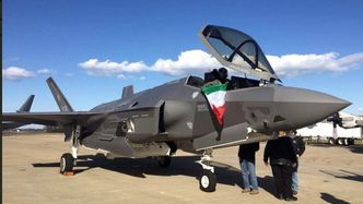 AL-1 etter den vellykkede turen fra Cameri-fabrikken til Patuxent River. Foto: Det italienske luftforsvaret