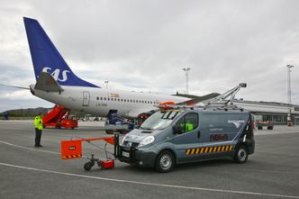 Veiskanneren kan brukes både på veier, jernbanestrekninger og flyplasser. Foto: Roadscanners