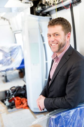 En revolusjon: ERTMS-ekspert i Alstom, Carl Fredrik Åhlander, tror det nye signalsystemet vil bidra til å løfte jernbanen i de nordiske landene. Foto: Kasper Dudzik