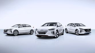 Ioniq kommer i ulike varianter. Bilde:  Hyundai Motor
