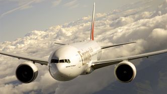 Boeing 777-200LR fra Emirates. Foto: Emirates