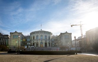 Stortingsbygningen ble åpnet 5. mars 1866. Foto: Bøe, Torstein/ NTB scanpix