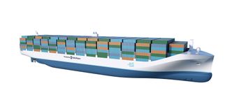 Konseptskip fra Rolls-Royce. Foto: Rolls-Royce