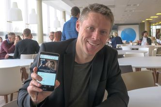 Endelig i mål: Det har tatt Gunnar Garfors, på vegne av alle landene som har innført digitalradio å få en mobilprodusent til å lansere en telefon med innebygget mottaker. Foto: ORV