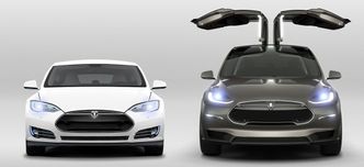 Tekniske utfordringer knyttet til de innovative falkevingedørene på Tesla Model X skal være blant de viktigste årsakene til at den store firehjulstrekkeren er forsinket. Foto: Tesla Motors