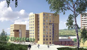 Studentsamskipnaden i Oslo regner med at de nye studentboligene vil stå klare allerede i 2017. Foto: AT Plan &amp;amp; arkitektur