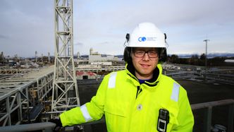 CCS-hjerne: Teknologisjef Espen Steinseth Hamborg har doktorgrad i karbonfangst og har ledet teknologiarbeidet på Mongstad de siste årene. Foto: Per-Ivar Nikolaisen