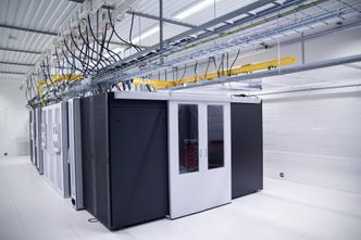 Et av de to datarommene til Matiq i Trondheim er beskyttet av tre meter tykke vegger. Foto: TU Story Labs