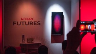 Nissan lanserte sin egen «Powerwall», kalt Xstorage tidligere i år. Denne bruker batterier fra Leaf, som de venter varer hele bilens levetid. Foto: Marius Valle