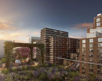 Miljøsertifiseringen tar hensyn vil miljø og kvalitet i alle ledd, og innebærer blant annet at det tas hensyn til arealbruk, lysforhold og energibruk. Foto: Utvikling/Blår