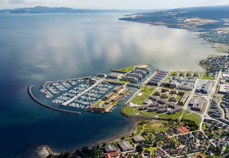 Målet: Slik skal Grilstad Marina se ut ferdig utbygget. Foto: Grilstad Marina