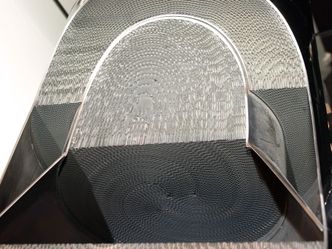 Snitt av en katalysator. Foto: Public domain