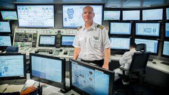 Kroaten Ivo Marenc er maskinsjef om bord på Harmony of the Seas. Foto: Eirik Helland Urke