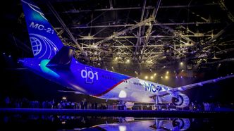 Irkut MC-21 ble avduket og vist fram for første gang onsdag 8. juni.