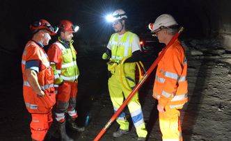 Dersom resultatet fra testen i Ryfast er vellykket, vil Vegvesenet vurdere å ta i bruk seismikkteknologi for å drive tunnelen i Rogfast-prosjektet. . Bilde: Statens vegvesen