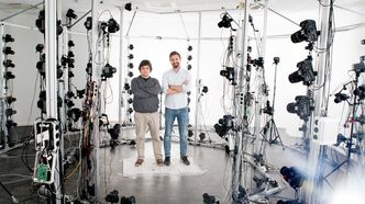 Gründerne Christer-Andre Fagerslett og Aleksander Nyquist Langmyhr. Foto: Eirik Helland Urke