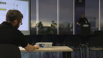 Enkelt: Pearl-enheten er lett å sette opp, og kan tas med dit innholdet faktisk produseres.  Foto: Epiphan.