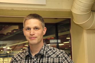 Prosjektleder og forsker ved Marintek, Ørjan Selvik, er stolt over å være med på testingen av verdens første skipstunnel. Foto: Tore Stensvold