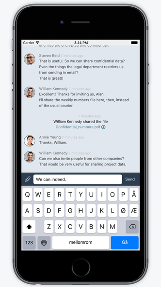 Offentlig sektor: Politi og helsevesen skal kunne bruke Crypho, og samtidig tilfredstille kravene til sikkerhet. Foto: Crypho