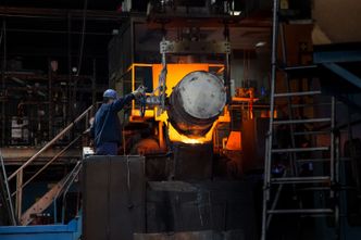 På Mieles eget støperi foregår mye av grovarbeidet. 