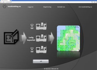 Karsten Moholt har allerede utarbeidet skisser til Maskindeling.no. Foto: Karsten Moholt AS