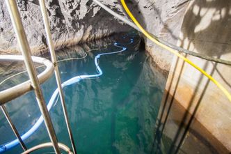 Vanntunneler kan ha vært i drift i mer enn 50 år, uten å noen gang ha vært renset. Denne tunnelen ble åpnet på 90-tallet, og kan ikke tappes ned. Foto: Marius Valle