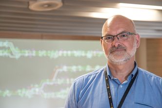 Thor Georg Sælid, banesjef for T-banen hos Sporveien. Foto: Story Labs