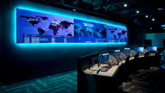 War room: Cyviz fra Stavanger skal levere kontroll- og kommandoromsløsninger til det nye Memorial Hermann utenfor Houston. Herfra styres alle it-systemer for 24 000 ansatte. Foto: Bruce Bennett