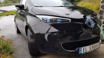 Renault Zoe leveres med Michelins Energy E-V-dekk. Foto: Marius Valle