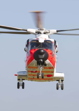 Norge har bestilt 16 AW101-612 med opsjon på ytterligere seks. Foto: Leonardo Helicopters