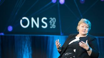 – 24. konsesjonsrunde er viktig for norske arbeidsplasser og det er viktig for utviklingen i fremtiden, sier statsminister Erna Solberg til Teknisk Ukeblad. Foto: Eirik Helland Urke