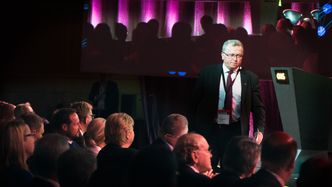 ONS 2016: Statoil-sjef Eldar Sætre serverte gladnyheten på forhånd om at Johan Sverdrup-feltet nå kan bli lønnsomt med 25 dollar fatet. Foto: Eirik Helland Urke.