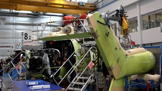 Aktiviteten på H225-fabrikken i Marignane er på et minimum for tida (bildet er fra 2013). Foto: Per Erlien Dalløkken